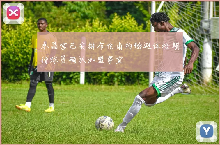 水晶宫已安排布伦南约翰逊体检期待球员确认加盟事宜